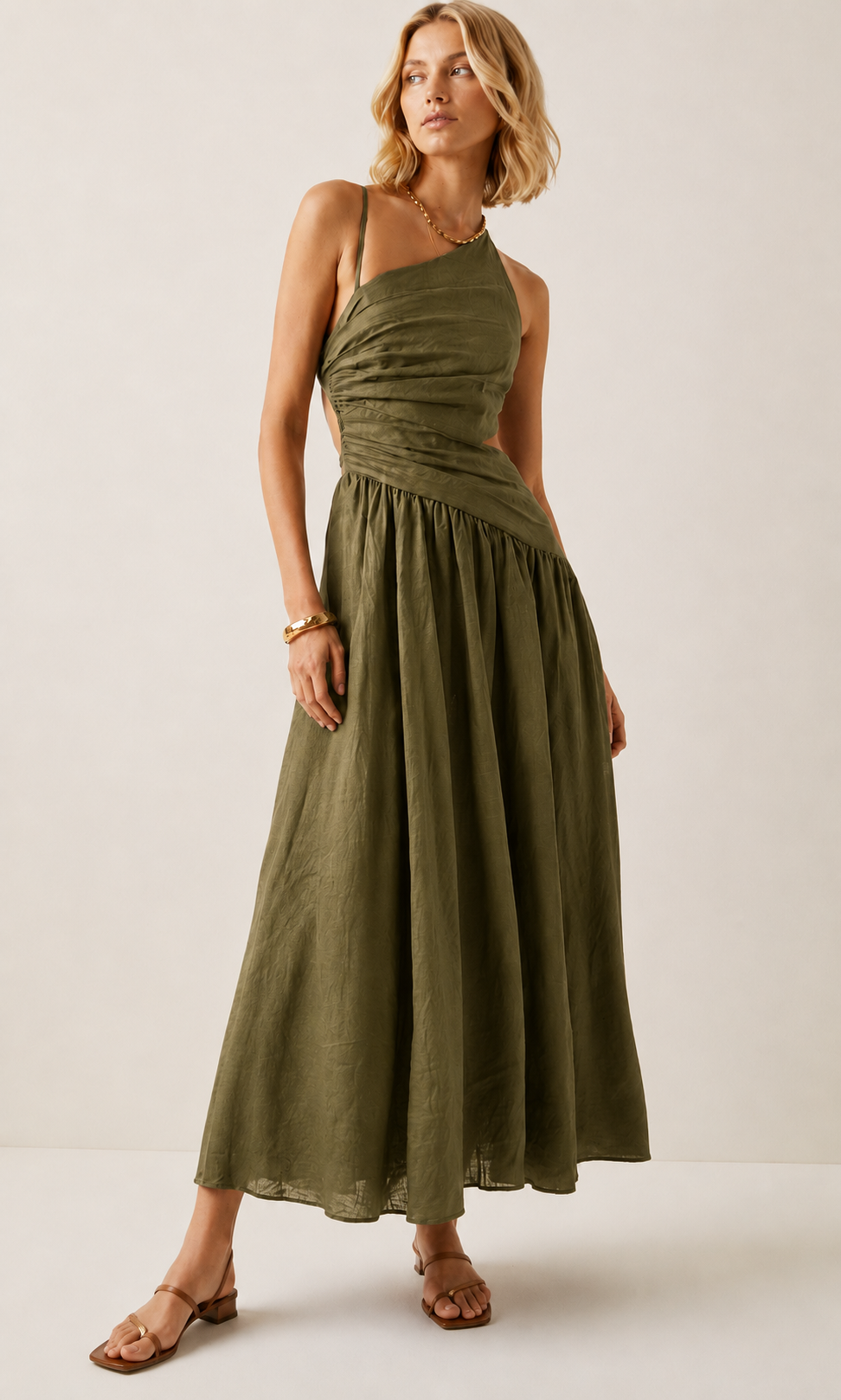 ROÏA DRESS - TUSCAN GREEN