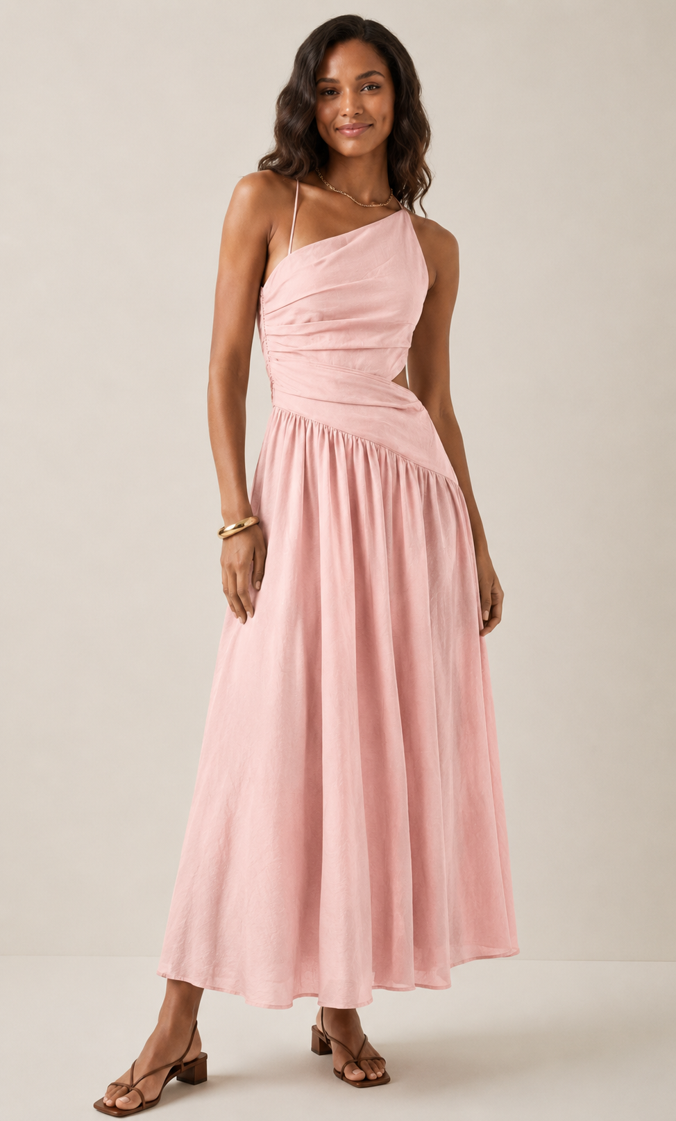 ROÏA DRESS - ROSEWATER PINK
