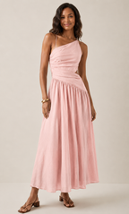 ROÏA DRESS - ROSEWATER PINK