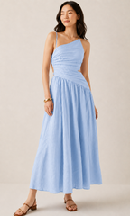 ROÏA DRESS - SKYE BLUE