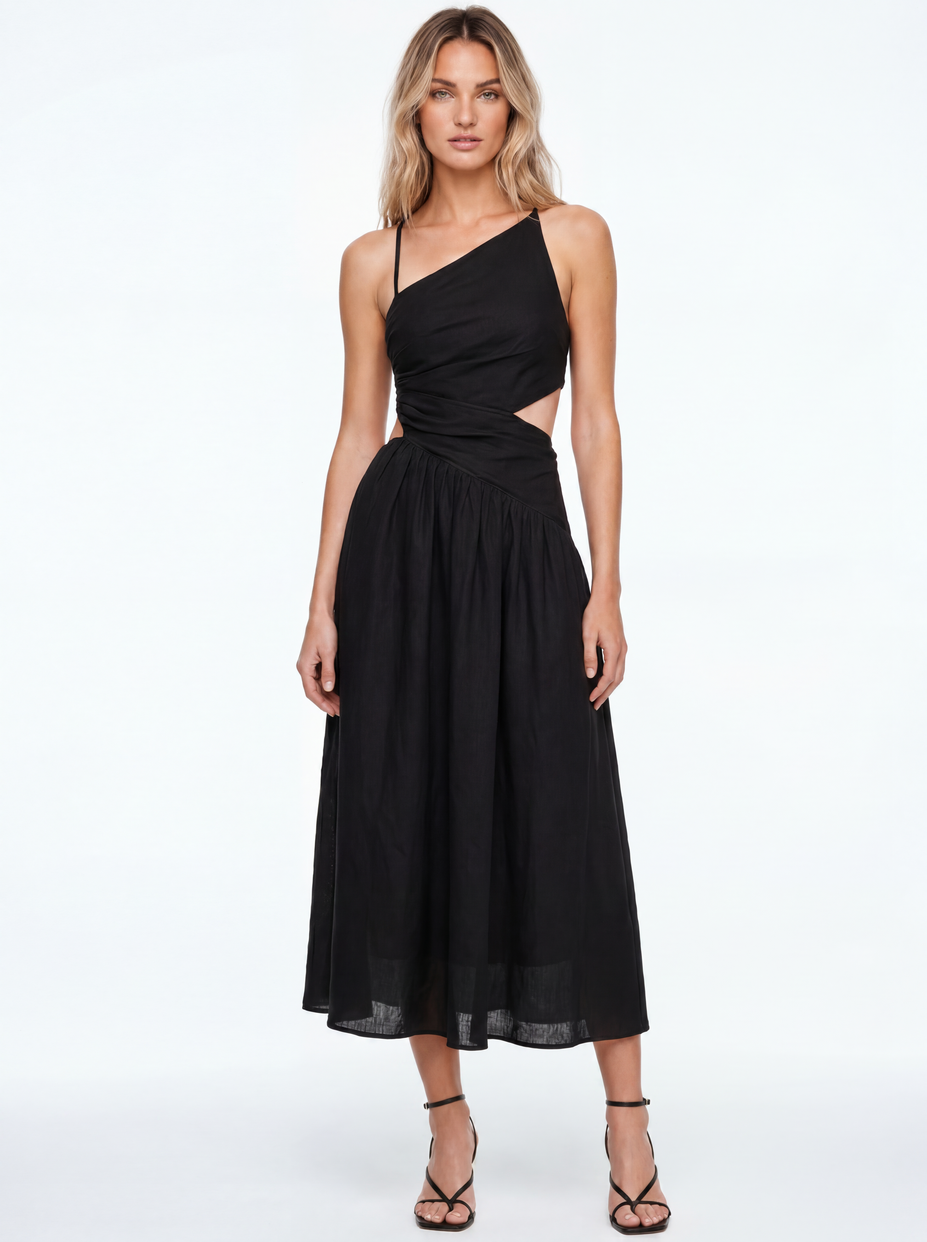 ROÏA DRESS - MIDNIGHT BLACK