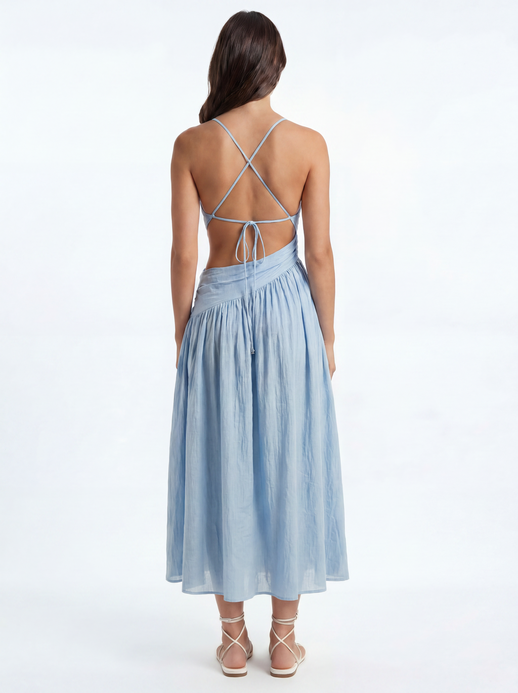 ROÏA DRESS - SKYE BLUE