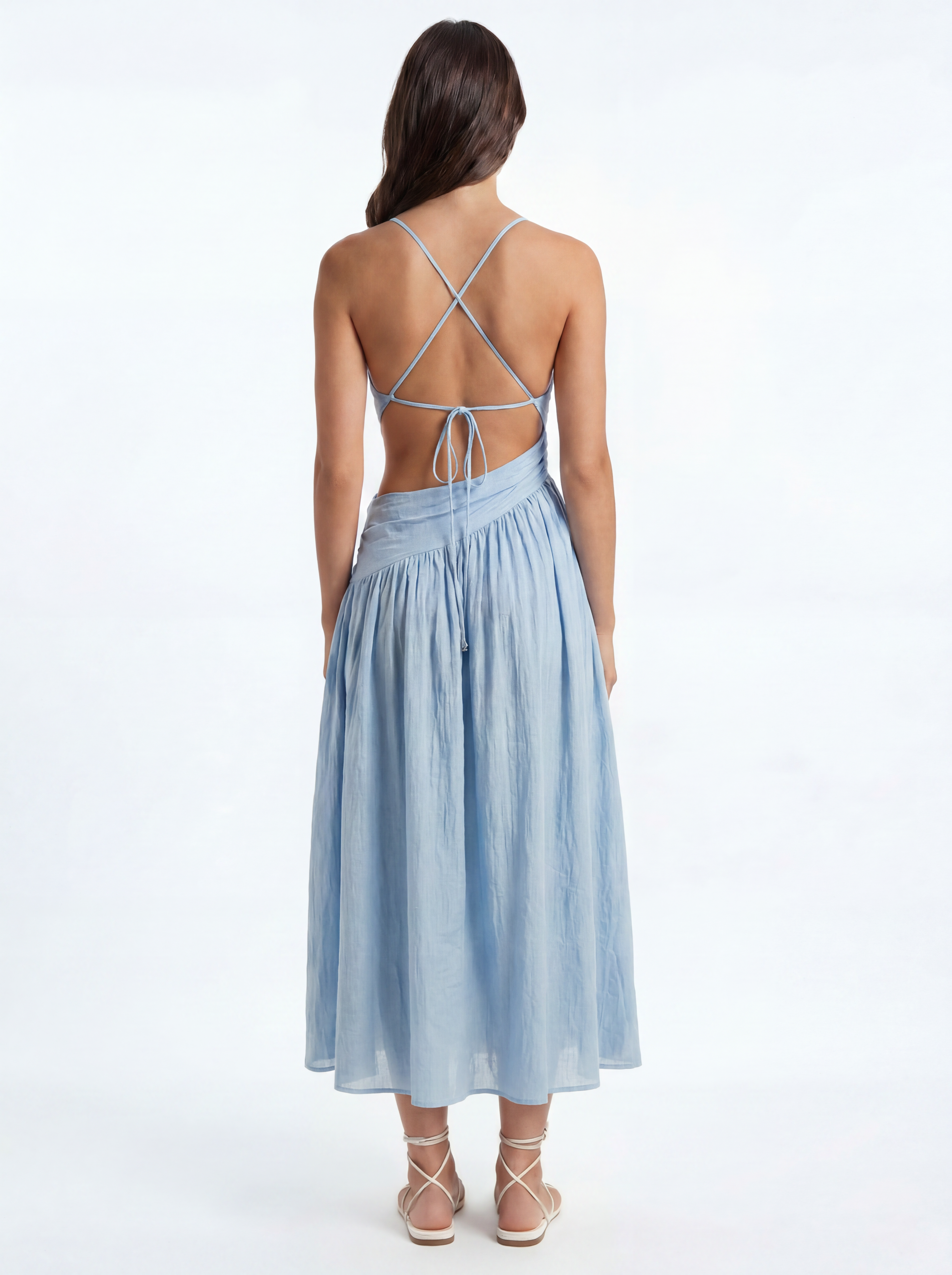 ROÏA DRESS - SKYE BLUE