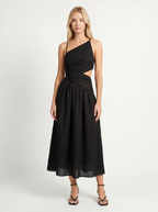ROÏA DRESS - MIDNIGHT BLACK