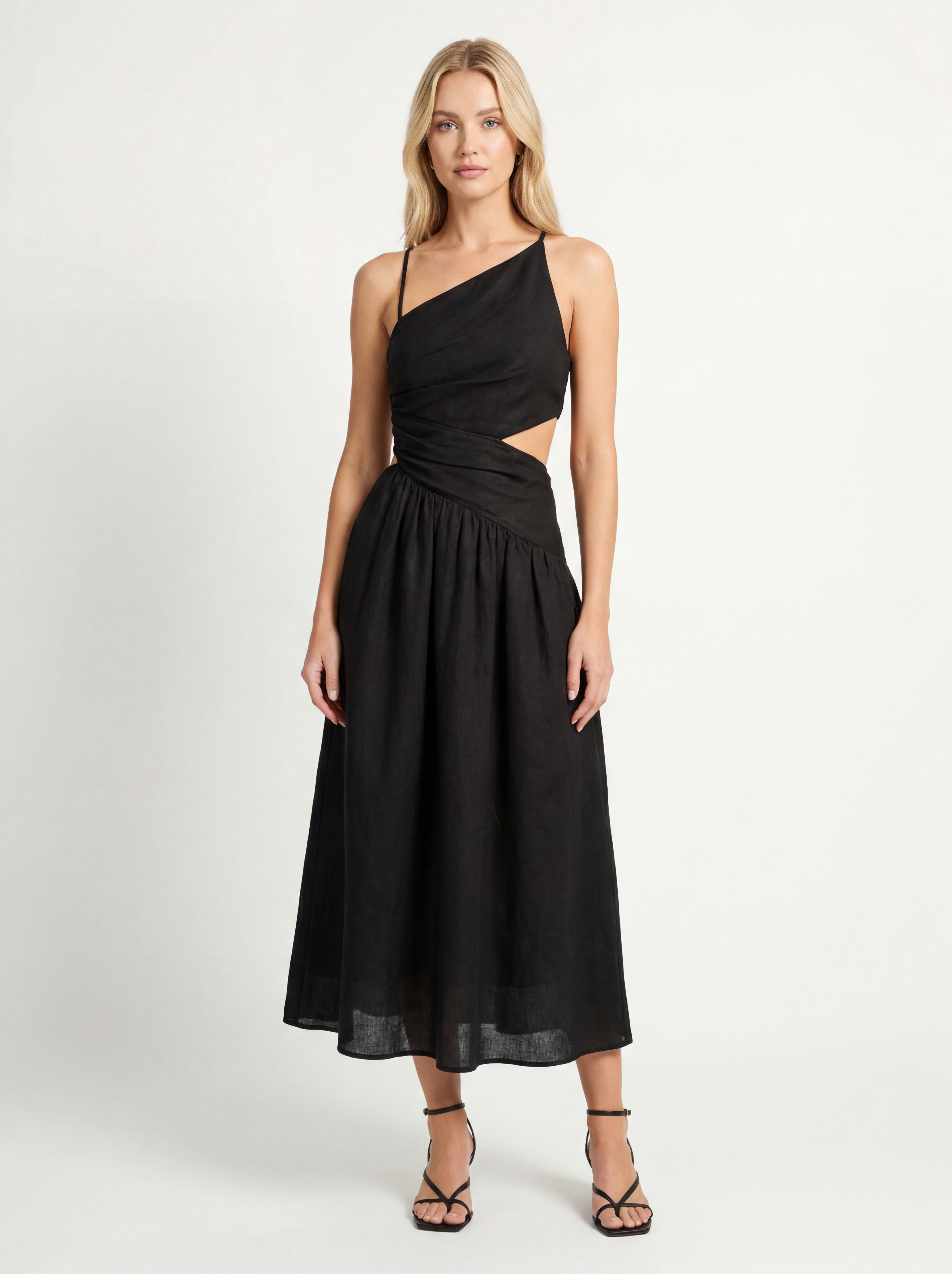 ROÏA DRESS - MIDNIGHT BLACK