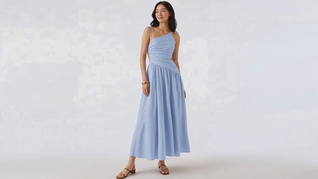ROÏA DRESS - SKYE BLUE