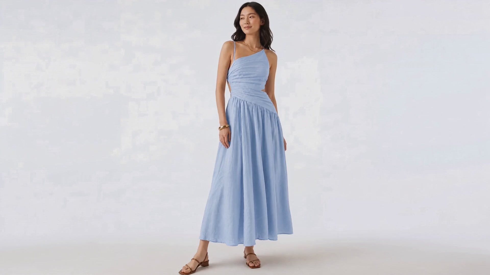 ROÏA DRESS - SKYE BLUE