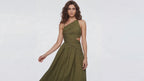 ROÏA DRESS - TUSCAN GREEN
