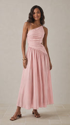 ROÏA DRESS - ROSEWATER PINK